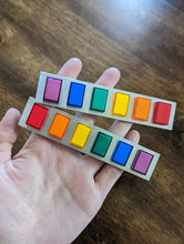 Load image into Gallery viewer, LGBTQ+ Pride Push Button Rank Badge
